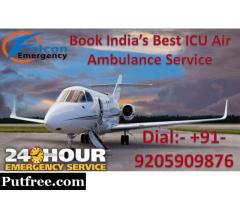 Get Best and Safe Air Ambulance Service in Jamshedpur- Falcon Emergency