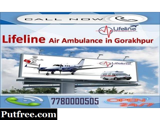 Convenient Dispatch of Patient by Lifeline Air Ambulance from Gorakhpur