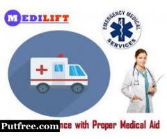 Get Fast and Low-Cost Ground Ambulance Service in Karolbagh by Medilift