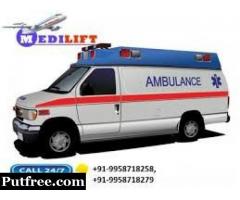 Get Fastest ICU Ground Ambulance Service in Mayur Vihar by Medilift