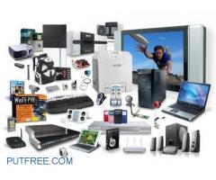 All electronic product (New) available at per your request maximum %off!