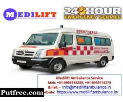 Get Medilift Ground Ambulance Service in Sitamarhi at Reasonable Price