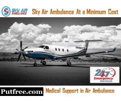 Use Sky Air Ambulance from Delhi with Top-Class Cure