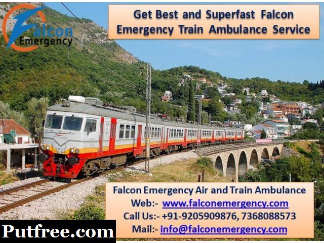 Get Lucknow Train Ambulance with Complete Medical Equipment – Falcon Emergency