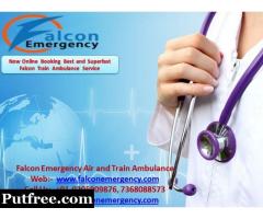 Get Train Ambulance in Patna with Trustable Medical Facility - Falcon Emergency