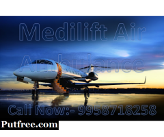 Get Medilift Charter Air Ambulance from Delhi at the Minimum Rates