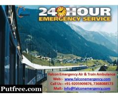 Get Kolkata Train Ambulance at Reasonable Budget - Falcon Emergency