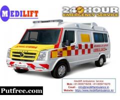 Get ICU Ambulance Service in Dhanbad with Emergency Facility - Medilift