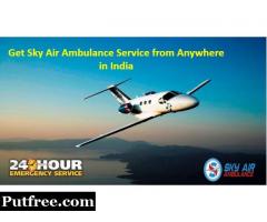 Utilize Air Ambulance from Patna to Delhi with A to Z Medical Treatment