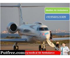 Charter Air Ambulance in Patna-Medivic-Urgent Shifting Of Patient Available