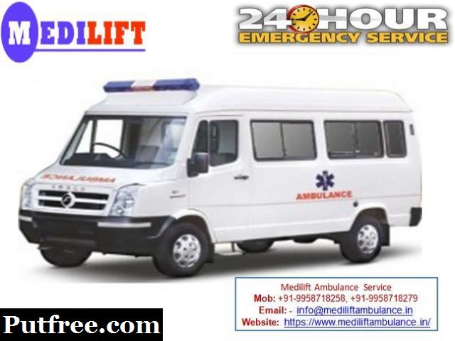 Get Most Affordable Ground Ambulance in Bokaro with Bed to Bed Patient Transfer