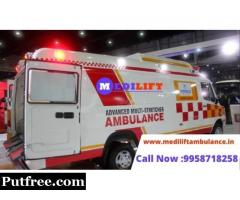 Nominal Medilift Ambulance Service in Mayur Vihar