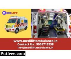 Comfortable Medilift Ambulance Service in Ramgarh