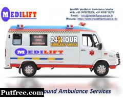 Get Fastest ICU Ground Ambulance from Buxar to Patna at Low-Cost by Medilift