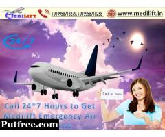 Avail Reliable Cost Medilift Air Ambulance Service in Chennai
