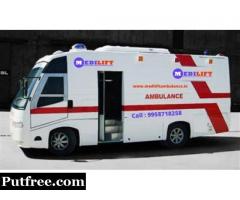 Quality Medilift Ambulance Service in Mangolpuri