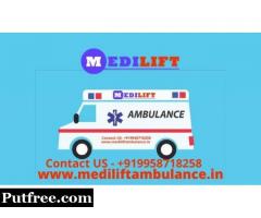 Fastest Medilift Ambulance Service in Saket