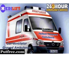 Get Medilift Ground Ambulance Service in Bokaro for Emergency Facilities