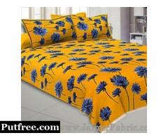 Buy Online Yellow Color Bed Sheets To Revive Your Bedroom