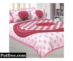 Purchase Online Pink Color Bed Sheets At Reasonable