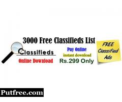 Free Classified Site List 2020