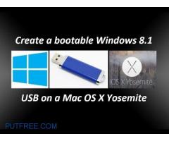 APPLE MAC Os X, Lion, Sierra, yosemite, leopard bootable pendrive and cd avaiable
