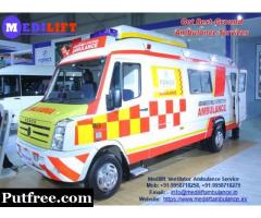 Get Reliable Road Ambulance in Muzaffarpur (Bihar) with the Unique ICU Setup