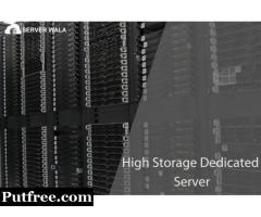 100% Uptime SLA Guarantee on High Storage Dedicated Server