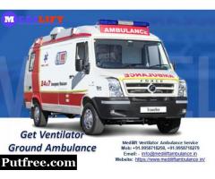 Get Medilift Ground Ambulance Service in Muzaffarpur for Emergency Services