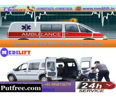 Get Low-Cost Medilift Ambulance Service in Ranchi