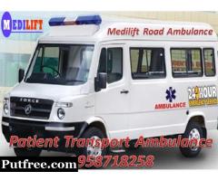 Get Best and Fast Ground Ambulance Services in Punaichak by Medilift in Low Cost