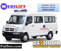 Get Medilift Road Ambulance Service in Bokaro for Emergency Facilities