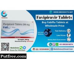 Fabiflu 200mg Tablets Price | Favipiravir Wholesale Supplier  | COVID-19 Treatment Drugs India