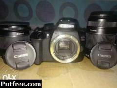 New canon 1300d Nikon d3300 Canon 1200d dslr camera for rent with WiFi + Nfx