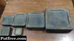 Very rare and old weights