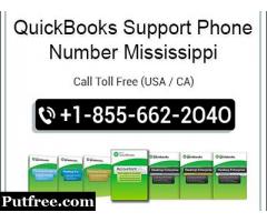 QuickBooks Support Phone Number Mississippi 1-855-662-2O4O