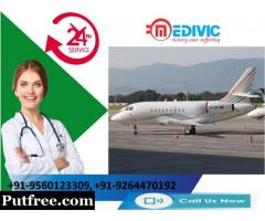 Splendid Life-Support Medical Care Air Ambulance Service in Guwahati