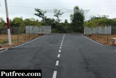 Clear Legal Investment Plots with Loans near Chikka Tirupathi in a Gated Community Layout