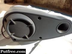 External bass reflex speakers- woofers- in excellant working condition - samsung make