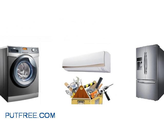 All Types Of Refrigerator Split A/C Automatic Washing Machine Repair Services 24/7