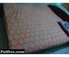 Double bed with matress