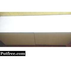 White Laminated Wooden Drawer Size:Length-54