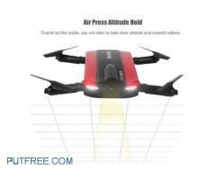 Drone Tracker Foldable Mini Drone With Wifi FPV HD Camera