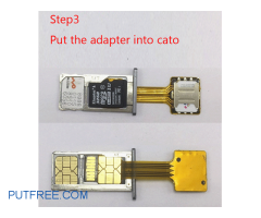 Hybrid Double Dual SIM Card Micro SD Adapter for Android Extender
