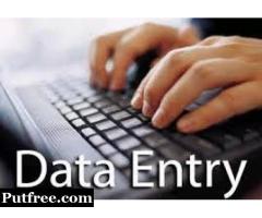 Data entry opertor required