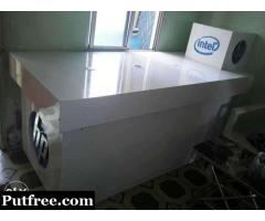 HP plywood table