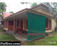 17 cent land and 3 BHK house for sale