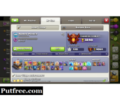 coc accounts available in cheap rates