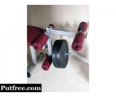 Pro Gym Bench With All Accessories