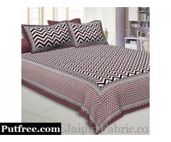Jaipur Fabric Presenting Special Collection of Block Printed Bed Sheets